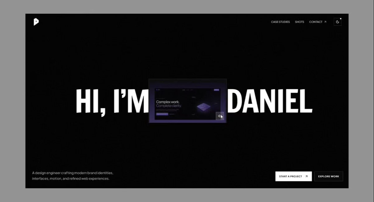 Preview of Daniel Bryte portfolio