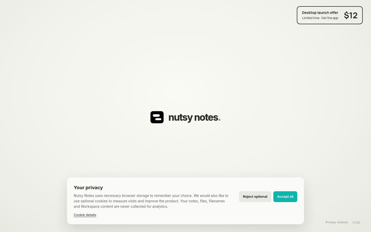 Preview of Nutsy Notes