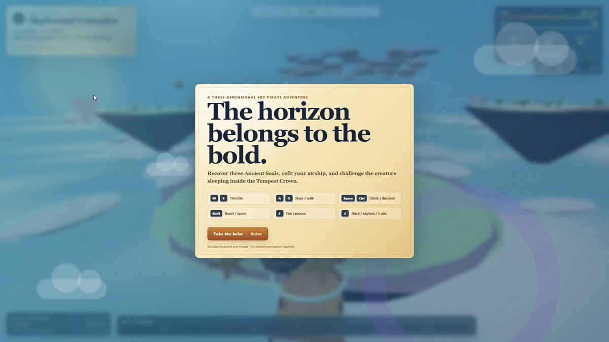 Preview of Sky pirate world