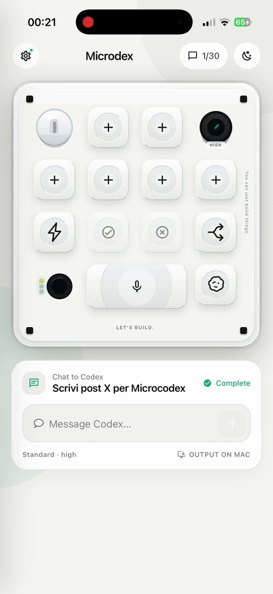 Preview of Micro Codex Mobile