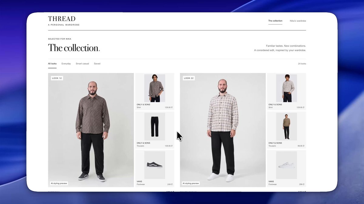 Preview of Personal AI shopper