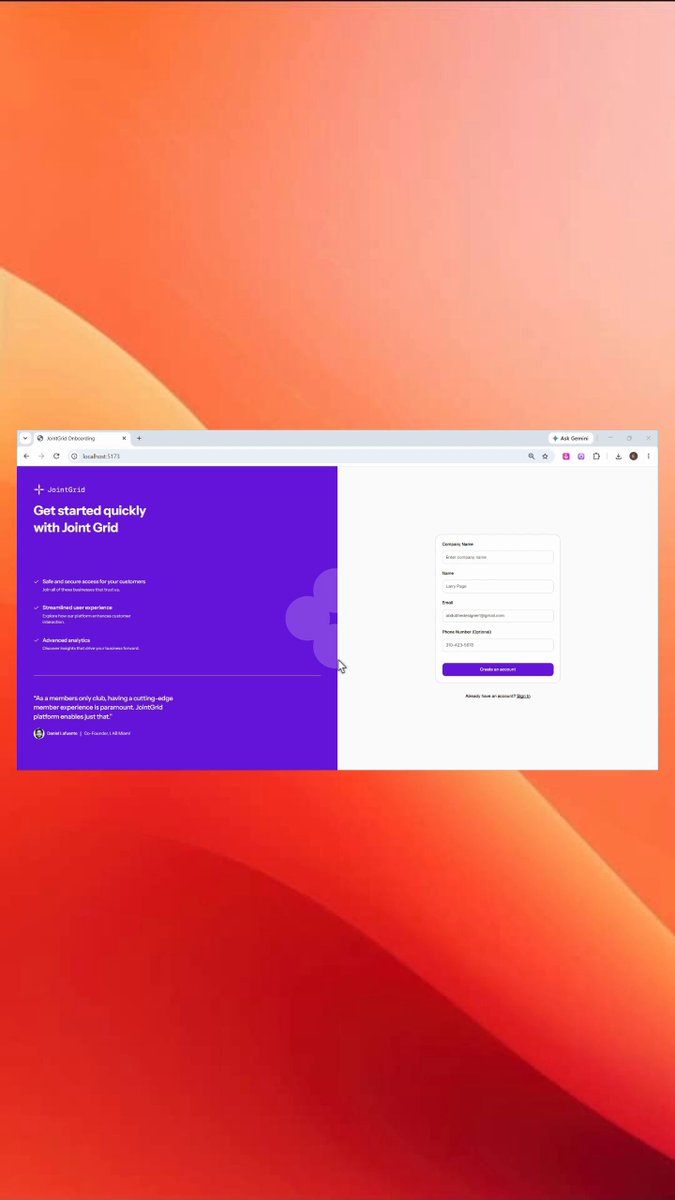 Preview of Onboarding interaction by Abdul