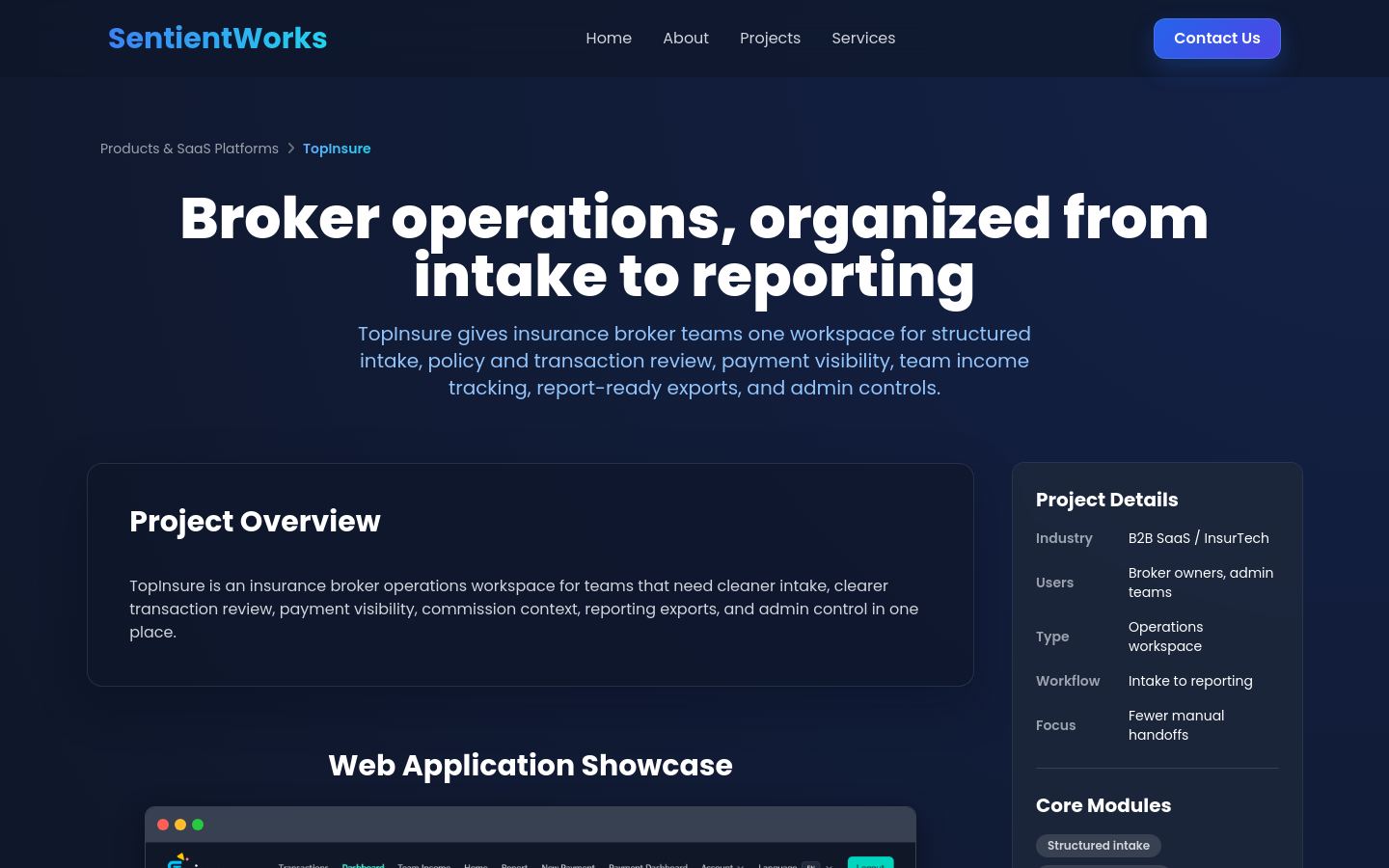 Preview of TopInsure