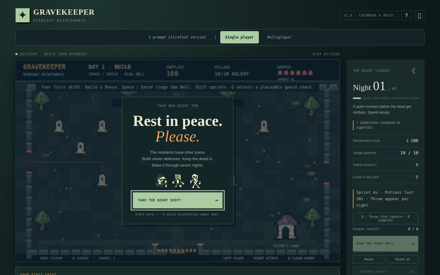 Preview of Gravekeeper