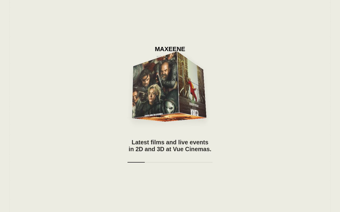 Preview of Maxeene film listing