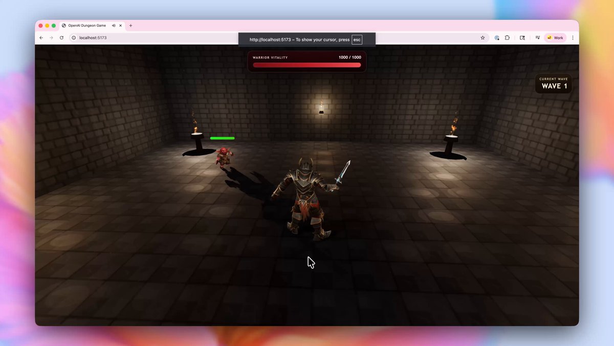 Preview of 3D dungeon arena prototype
