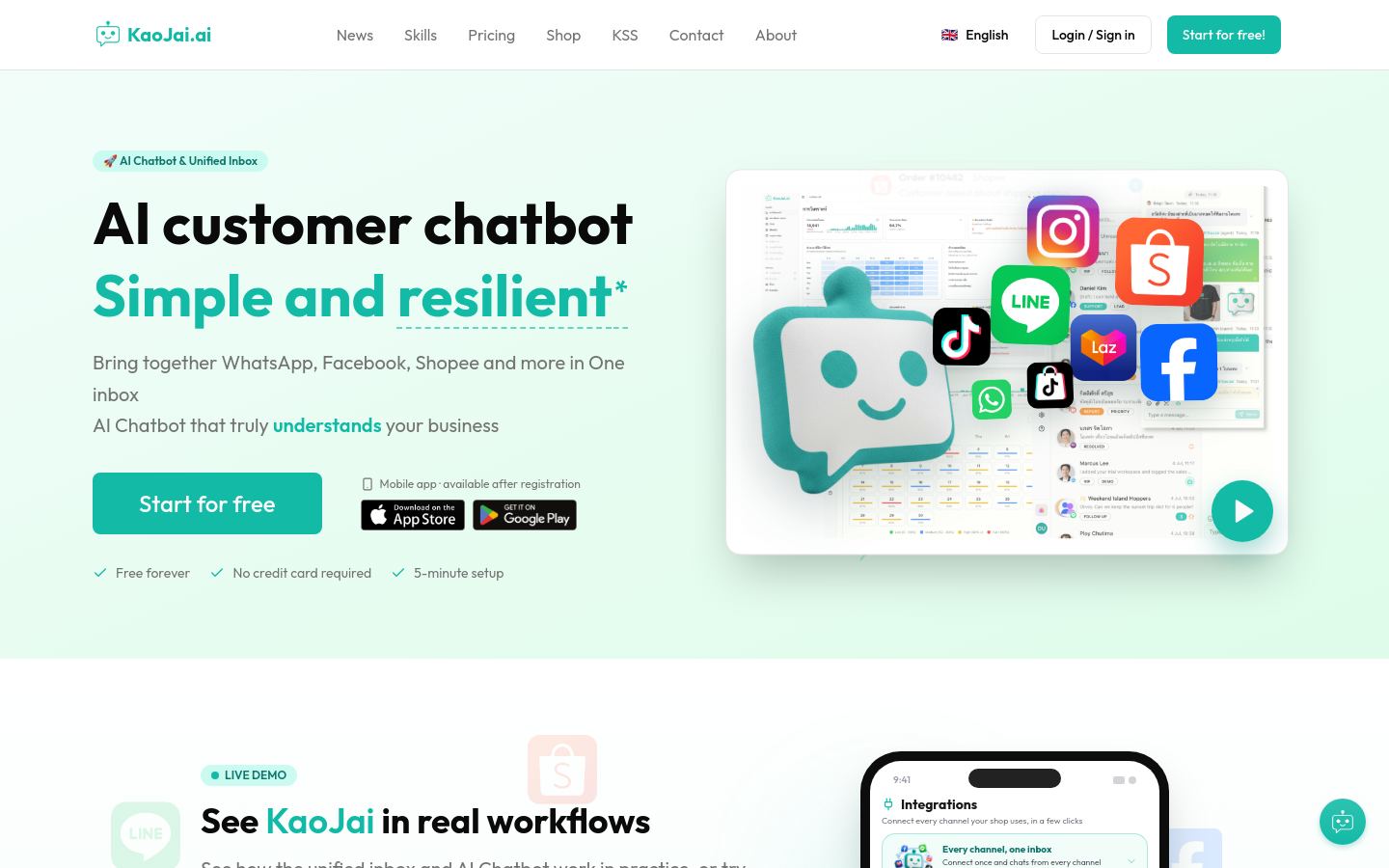 Preview of KaoJai.ai