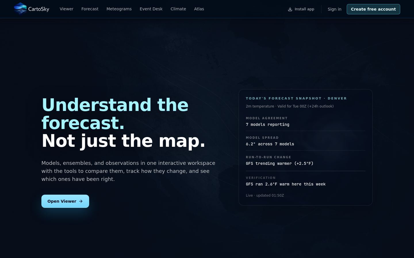 Preview of CartoSky